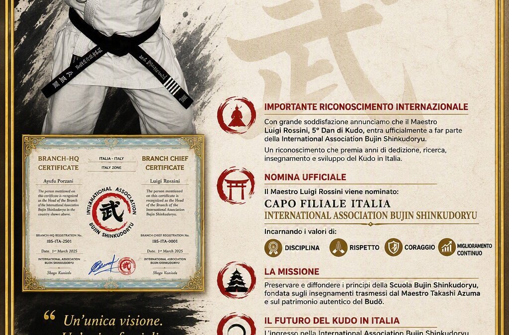 Nascita della Shinkudoryu Italia
