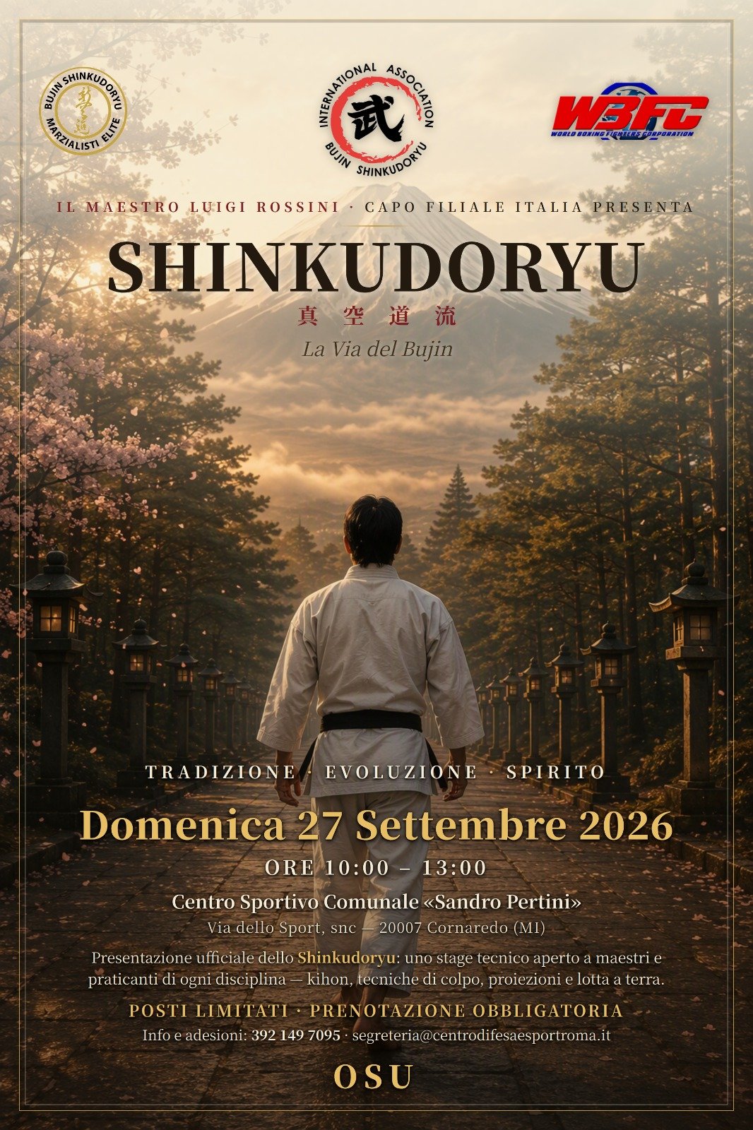 Stage di presentazione Shinkudoryu